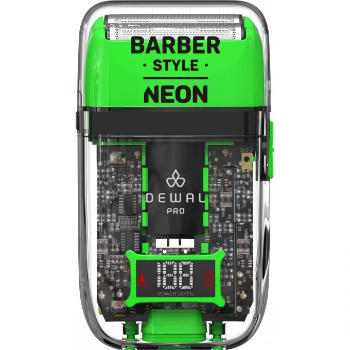 Шейвер DEWAL BARBER STYLE NEON 03-082 Green